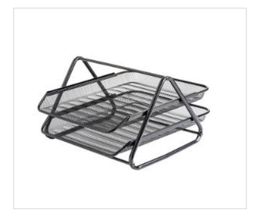 Corbeille à courrier 2 étages
