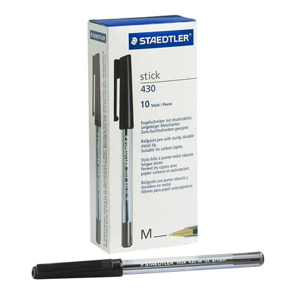 STAEDTLER Stick 430M Stylo à bille  x 10