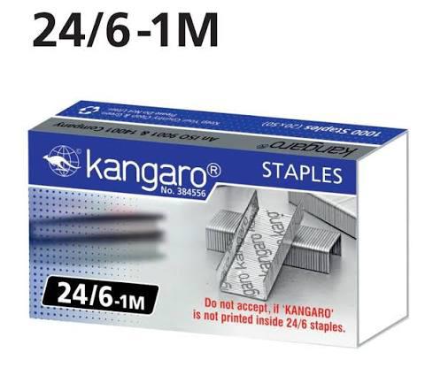 Lot de 10 boites de 1000 Agrafes KANGARO 24/6