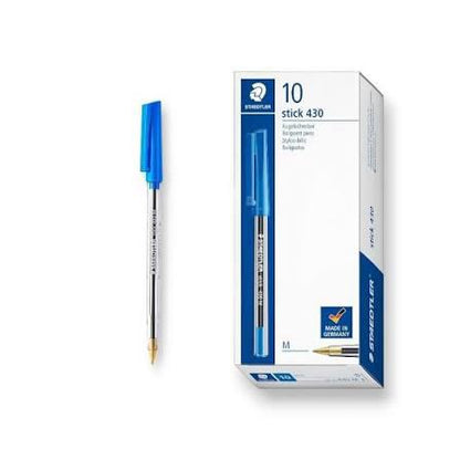STAEDTLER Stick 430M Stylo à bille  x 10